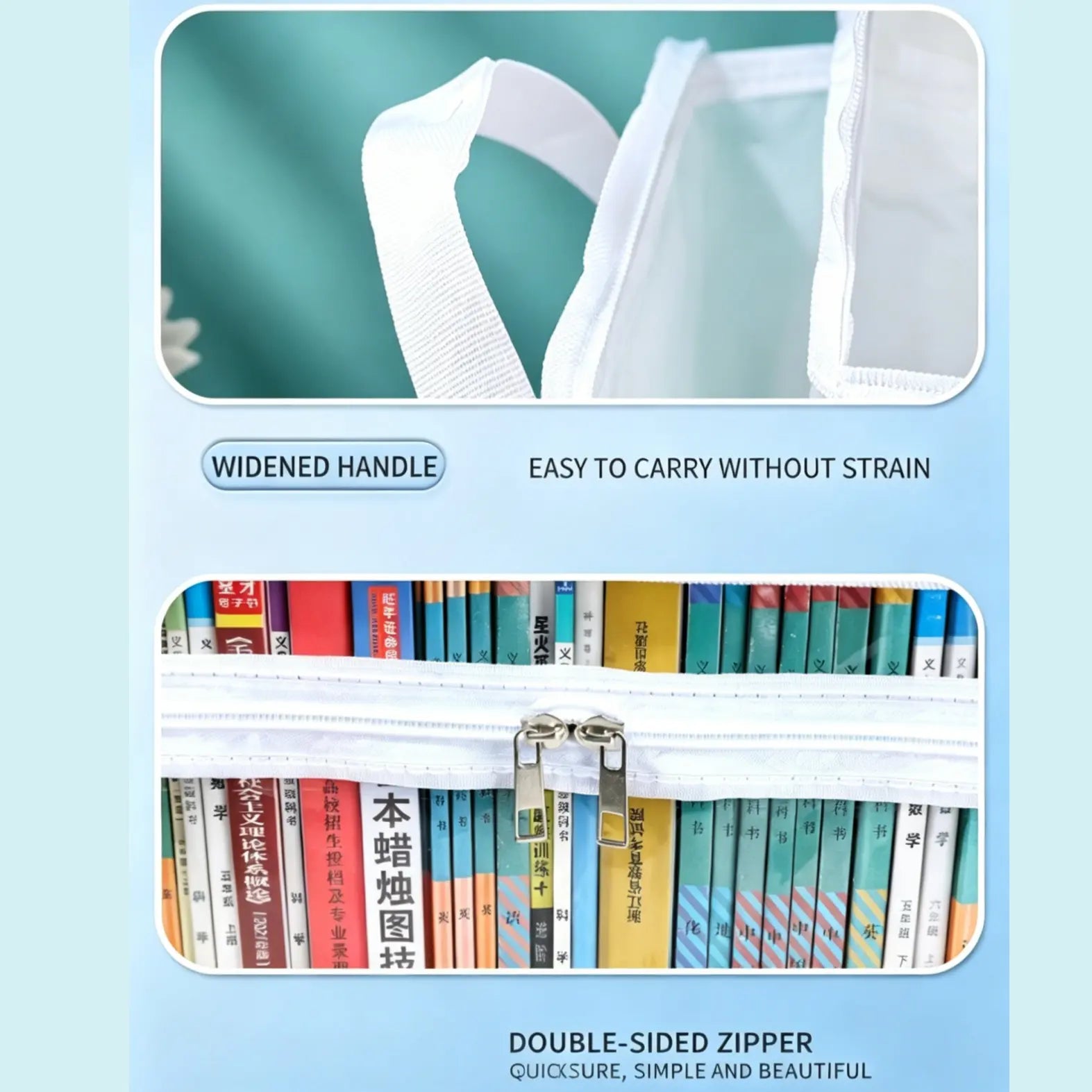 Large Heavy-Duty Clear Plastic Storage Box with Hinged Lid - Durable, Stackable, Waterproof Organizer for Home, Office, and Travel - Ideal for Clothing, Documents, Toys, and More - Perfect Father's Day Gift