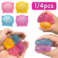 Cool Cat Sensory Squeeze Toy - Soft Mini Stress Ball for Relaxation and Party Favors, Ideal Birthday Gift and Stress Relief Solution